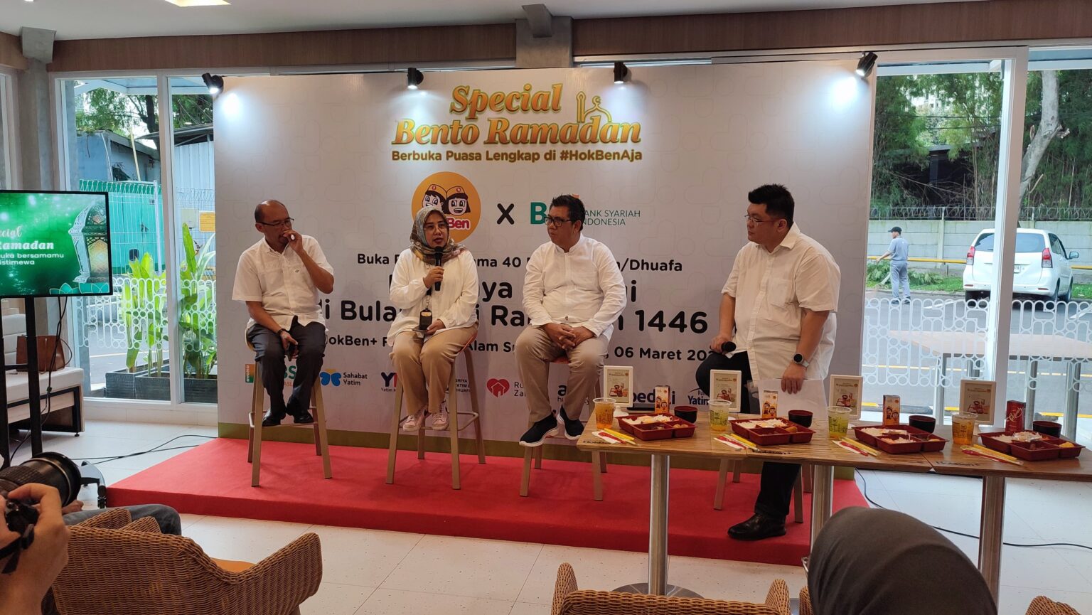 BSI dan Hokben: Bersama Wujudkan Kebahagiaan Ramadhan untuk 2.500 Anak Yatim