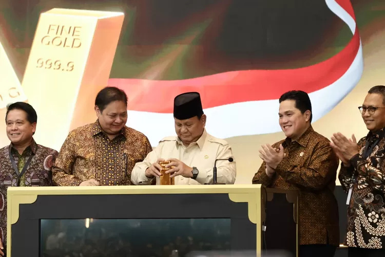 Prabowo Resmi Luncurkan Bank Emas BSI, Perkuat Ekonomi Nasional