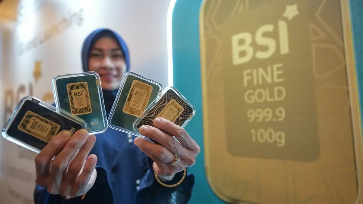 Kemudahan Transaksi Digital, Katakan ‘Ya’ pada Cicil Emas BSI. Nasabah Terus Meningkat hingga 174%