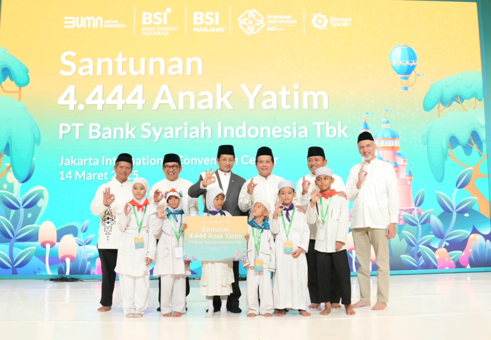 (Video) Kinerja Melesat, BSI Berikan Santunan Untuk 4.444 Anak Yatim