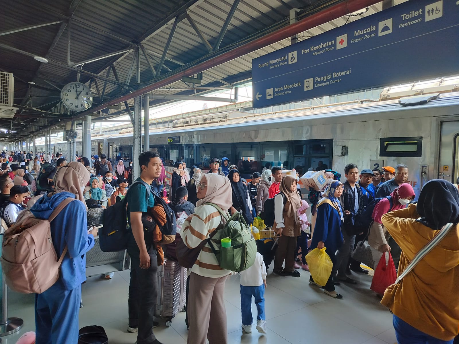 WFA Permudah Arus Balik Kereta Api dengan Pola Pergerakan Merata