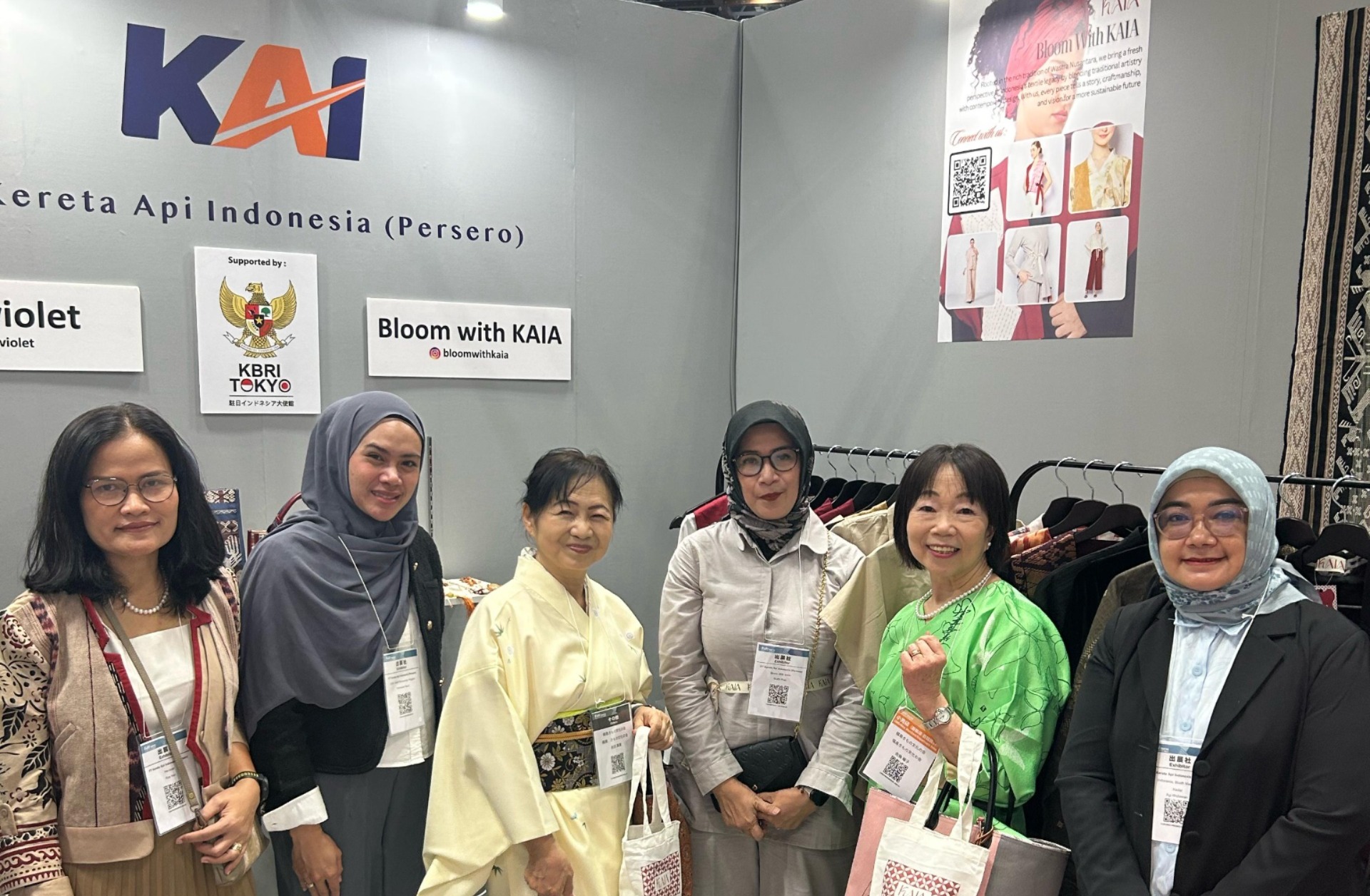 KAI Dukung UMKM Lokal Menembus Pasar Jepang Lewat Fashion World Tokyo