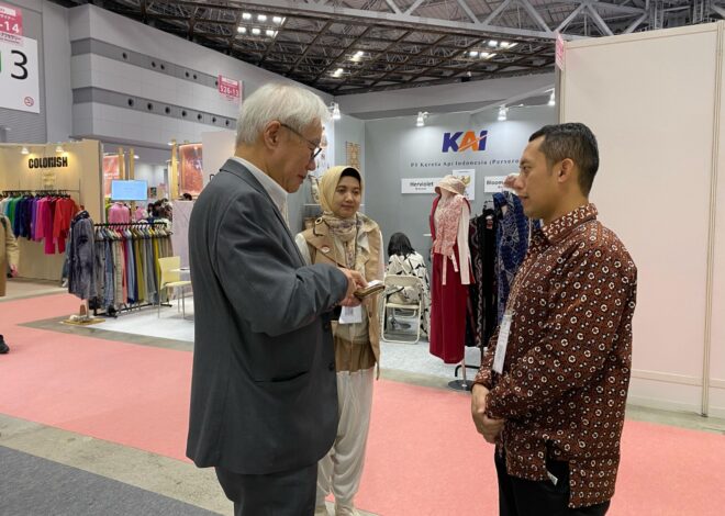 (VIDEO) Booth KAI dan UMKM Indonesia di Tokyo, Magnet Baru Bagi Pengunjung Mancanegara