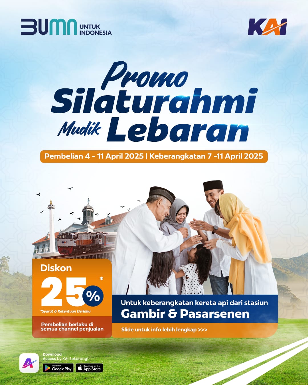 (VIDEO) Fasilitas Modern Kereta Api Dukung Promo Silaturahmi Lebaran