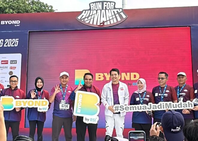 Perbankan Syariah untuk Semua: BSI Dukung Kegiatan Sosial Run for Humanity