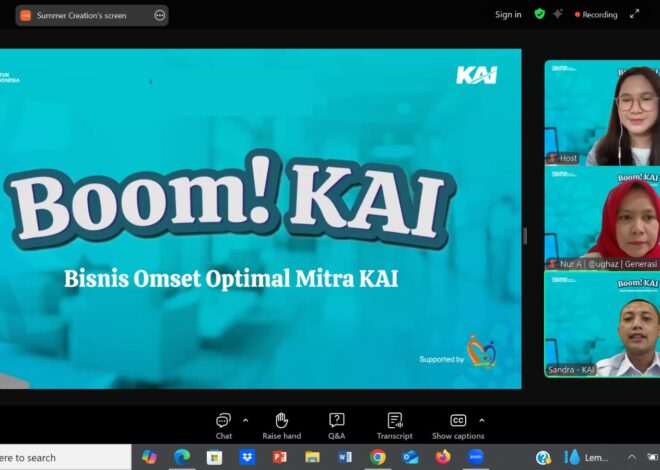 KAI Dorong UMKM Berkembang di Era Digital Lewat Program BOOM! KAI dan MiKA Next Class