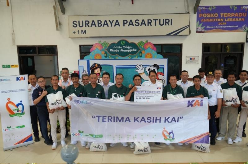 TJSL KAI: Rp8,1 Miliar untuk Masyarakat Lebih Mandiri dan Sejahtera