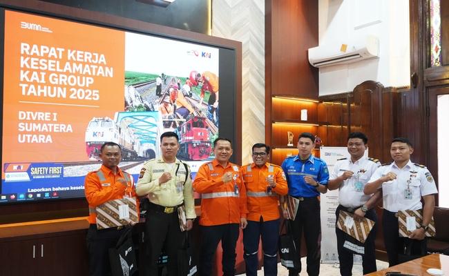 Apresiasi KAI Bandara Cabang Medan untuk Personel Penjaga Keselamatan Operasi